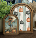 Layered Set Scarecrow Canvas Art