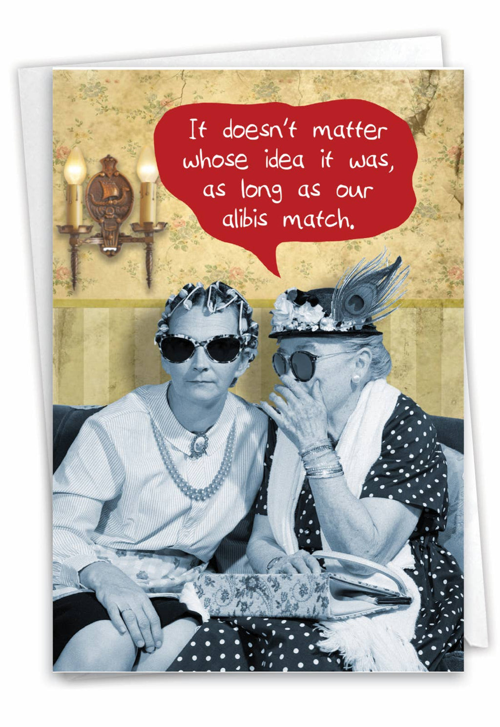 Birthday Card - Matching Alibis