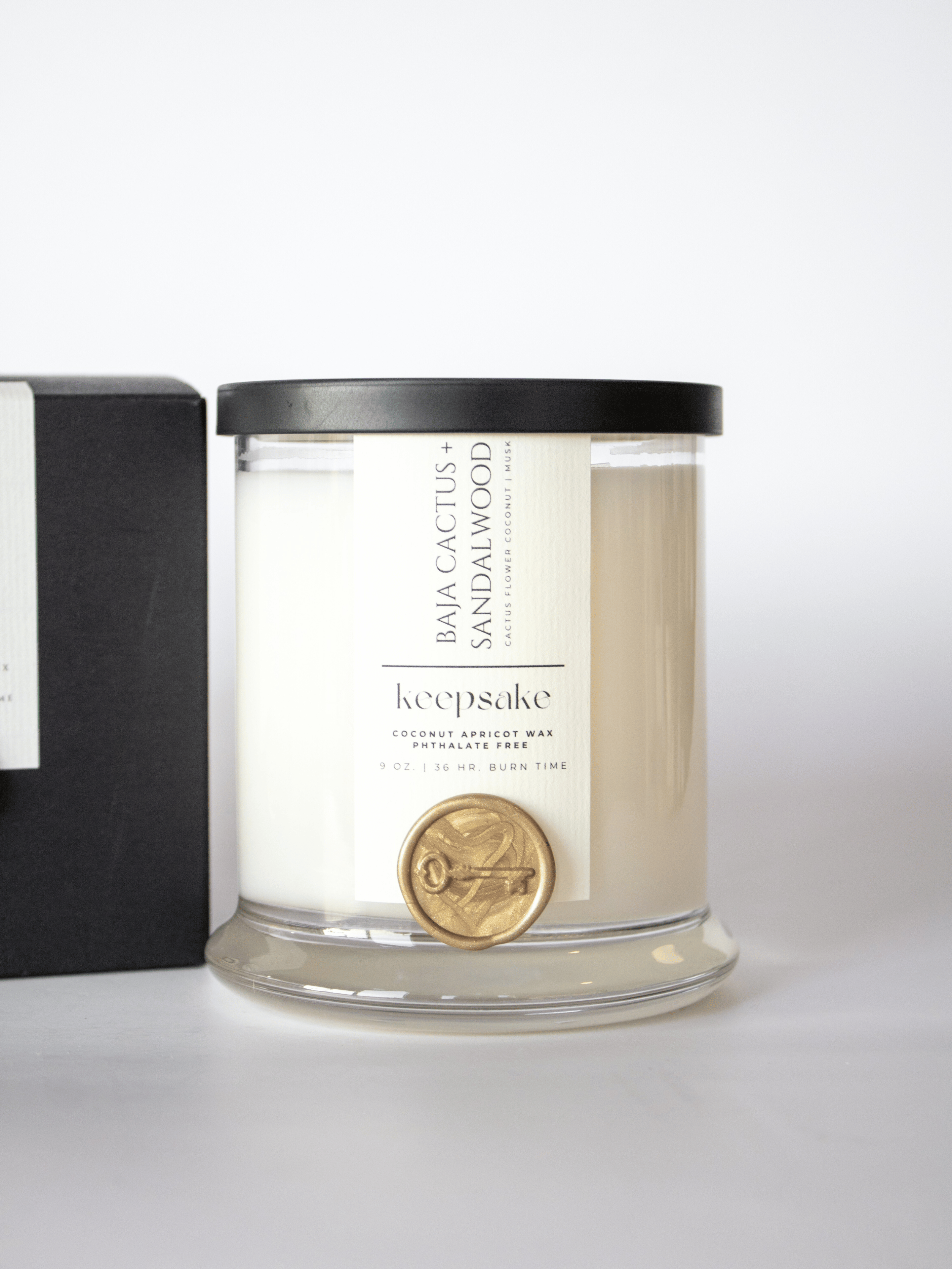 9 oz. Luxury Candle - Baja Cactus + Sandalwood
