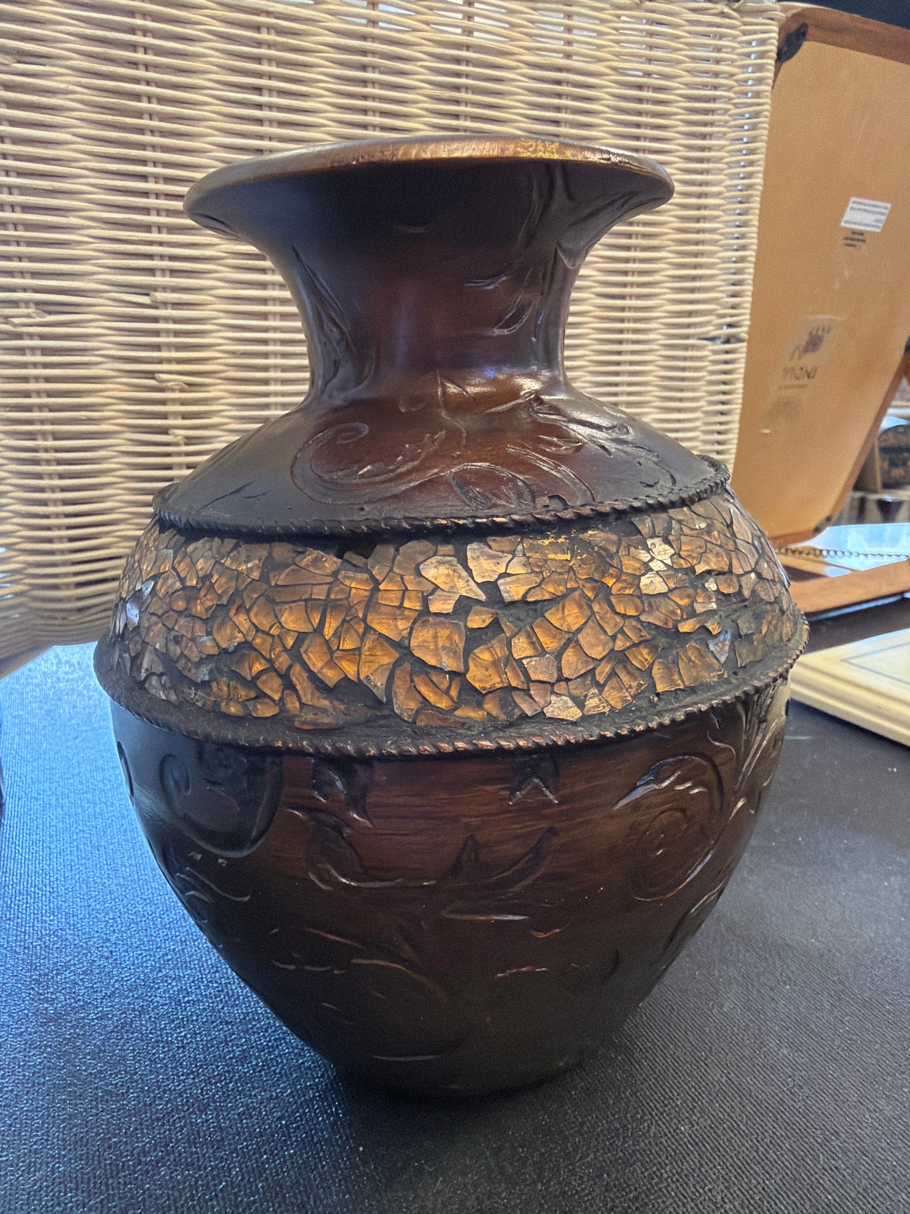 Bronze vase