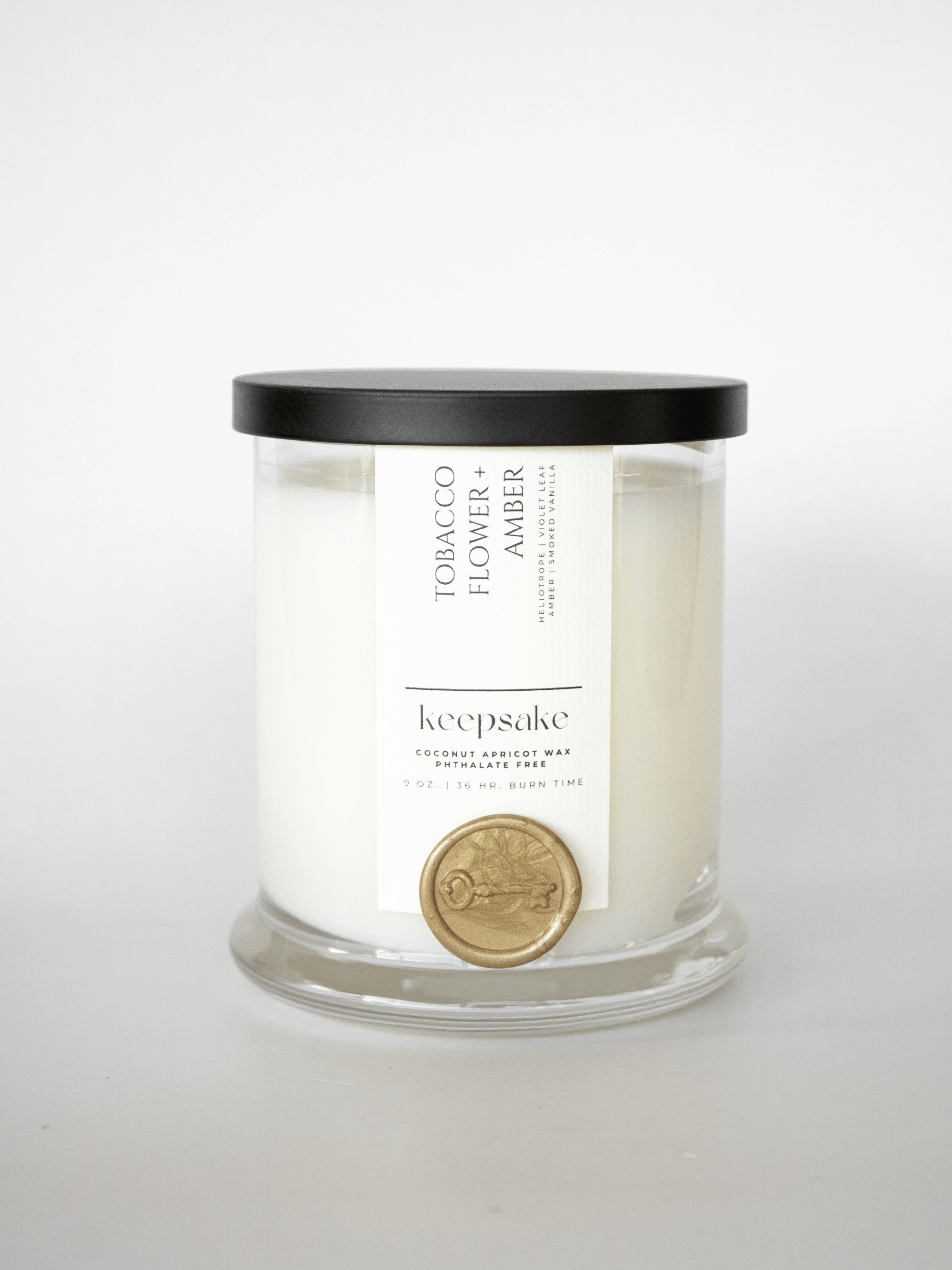9 oz. Luxury Candle - Tobacco Flower + Amber