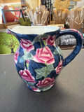 Cabbage Rose Pitcher