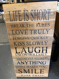 Life is short