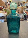 Teal Decanter