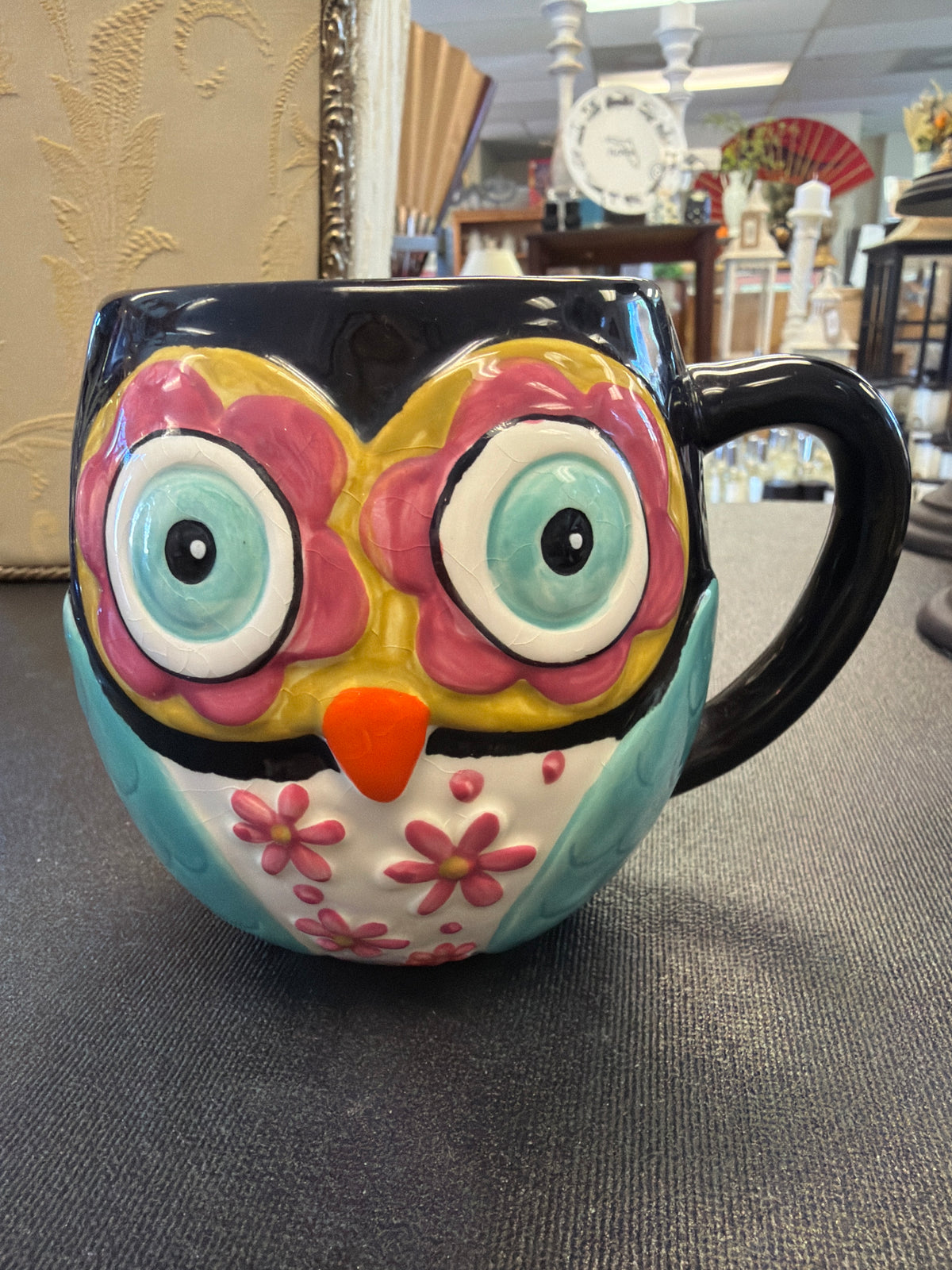 Love the Moment Owl Mug