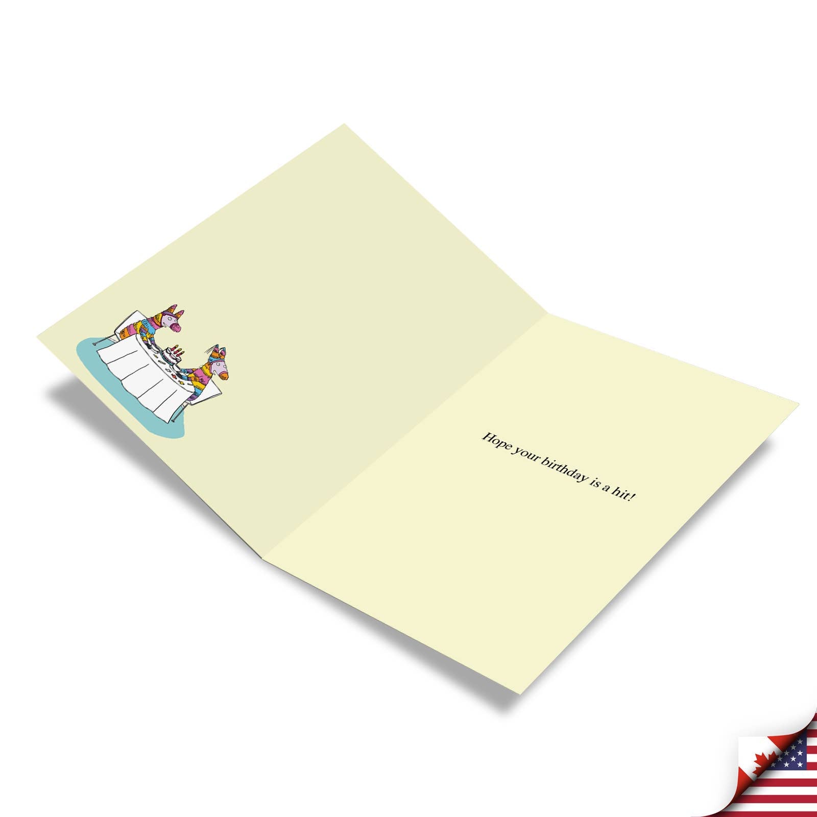 Stuffed Pinata - Funny Birthday Greeting Card