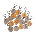 Leather Dog Charms - Set of 40