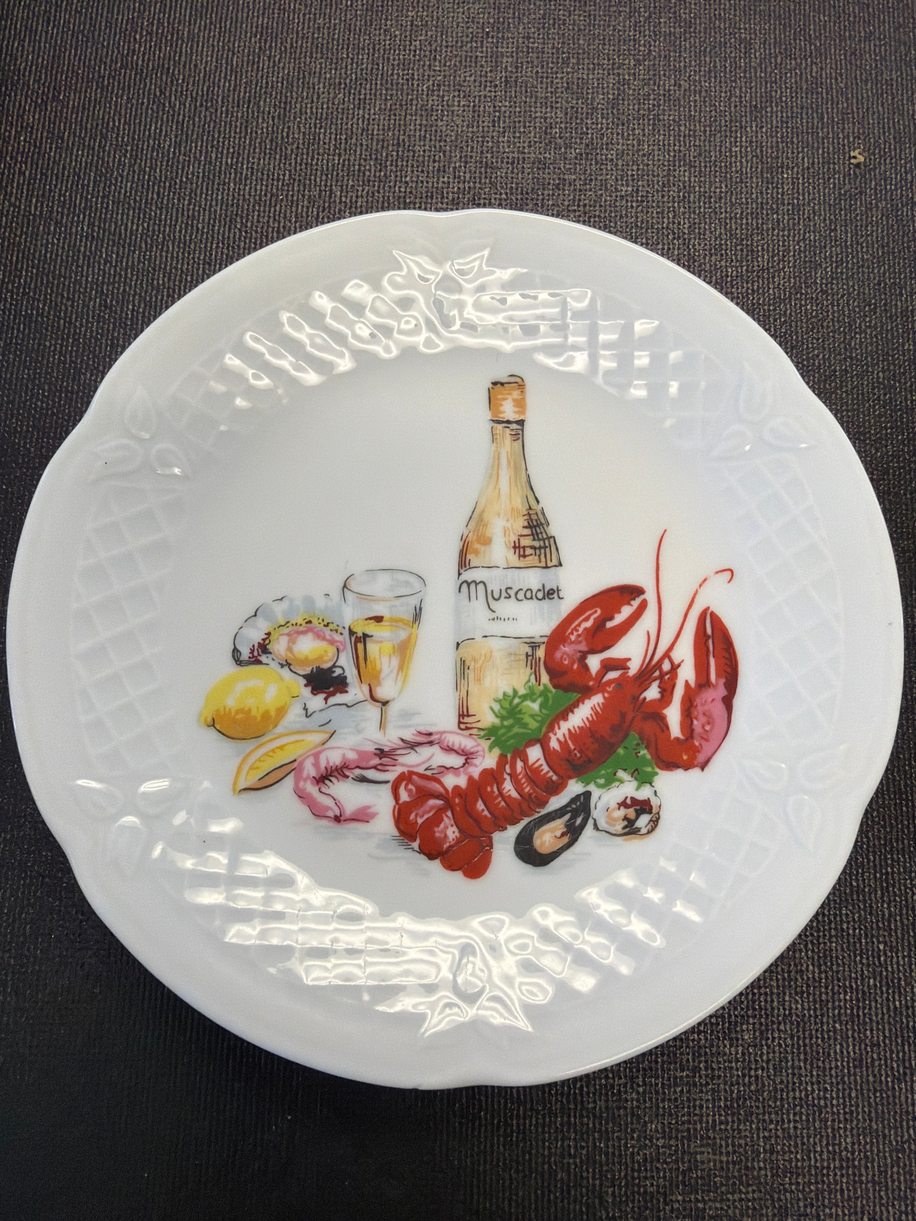 Philippe Deshoulieres "Wine & Cheese" canape plates (6)