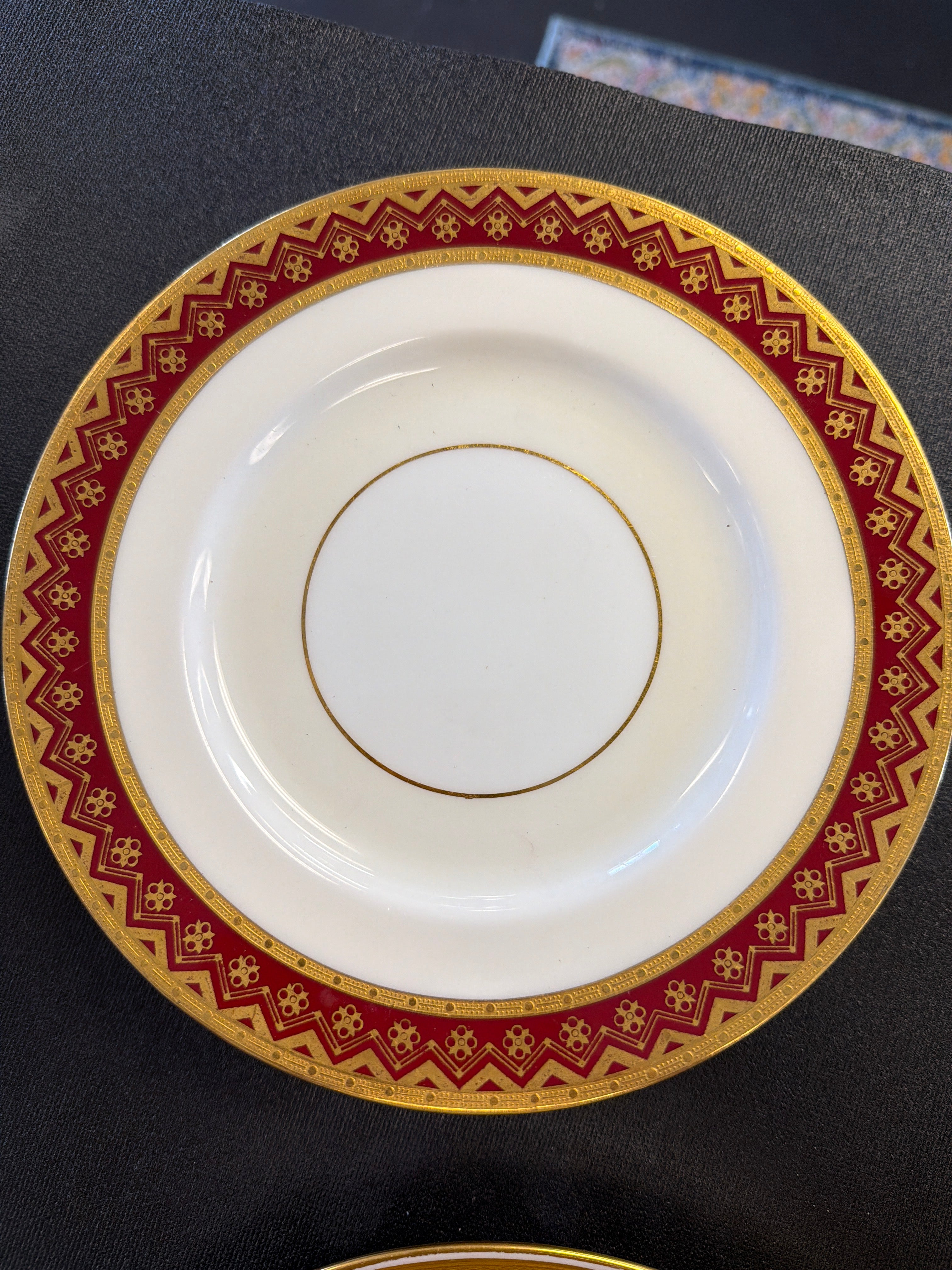 Minton R Briggs & C Boston plates (4)