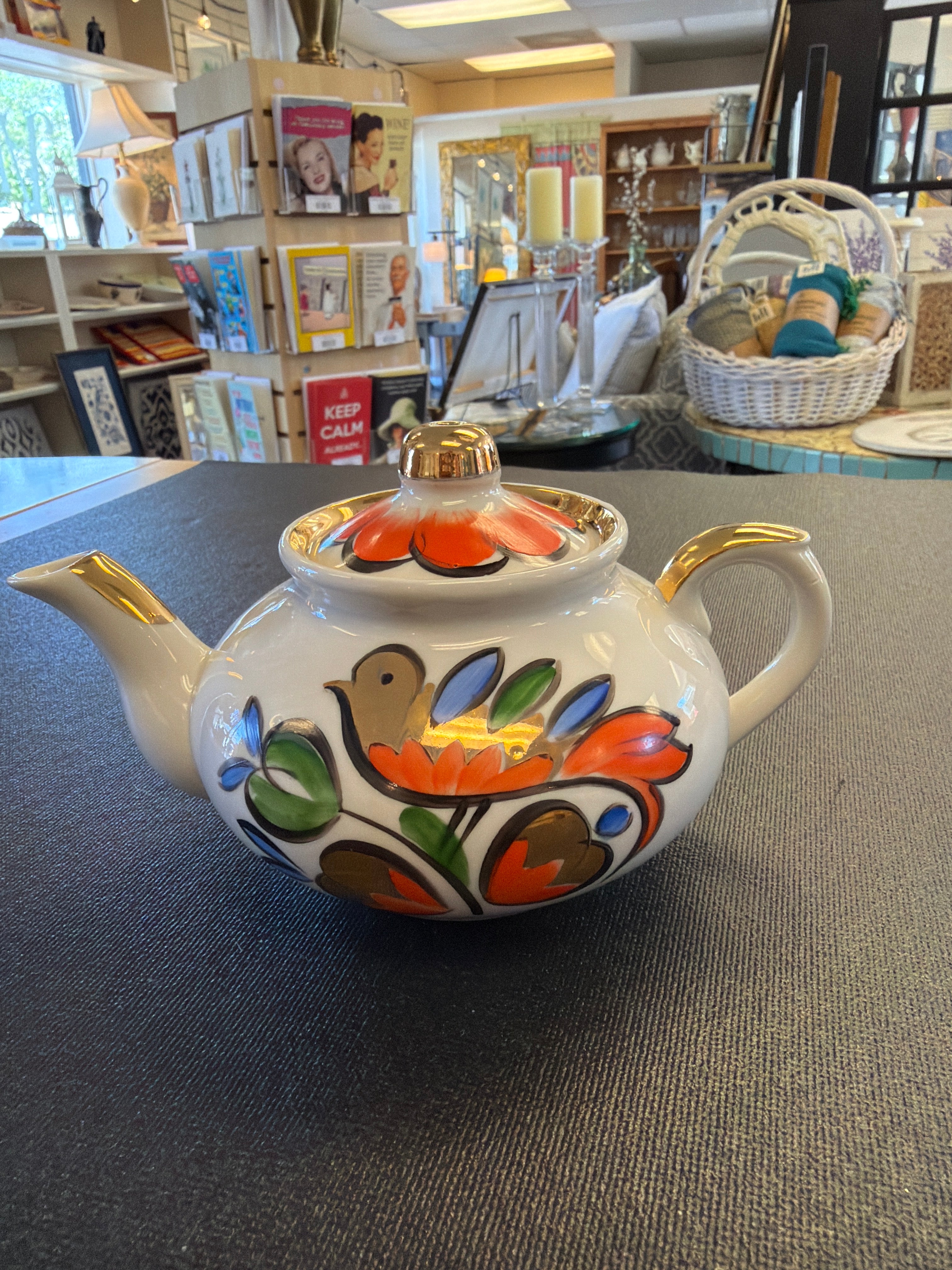 Vintage USSR Dmitrov Teapot