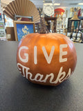 Give Thanks Pumpkin