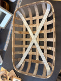 Rustic Tobacco Basket