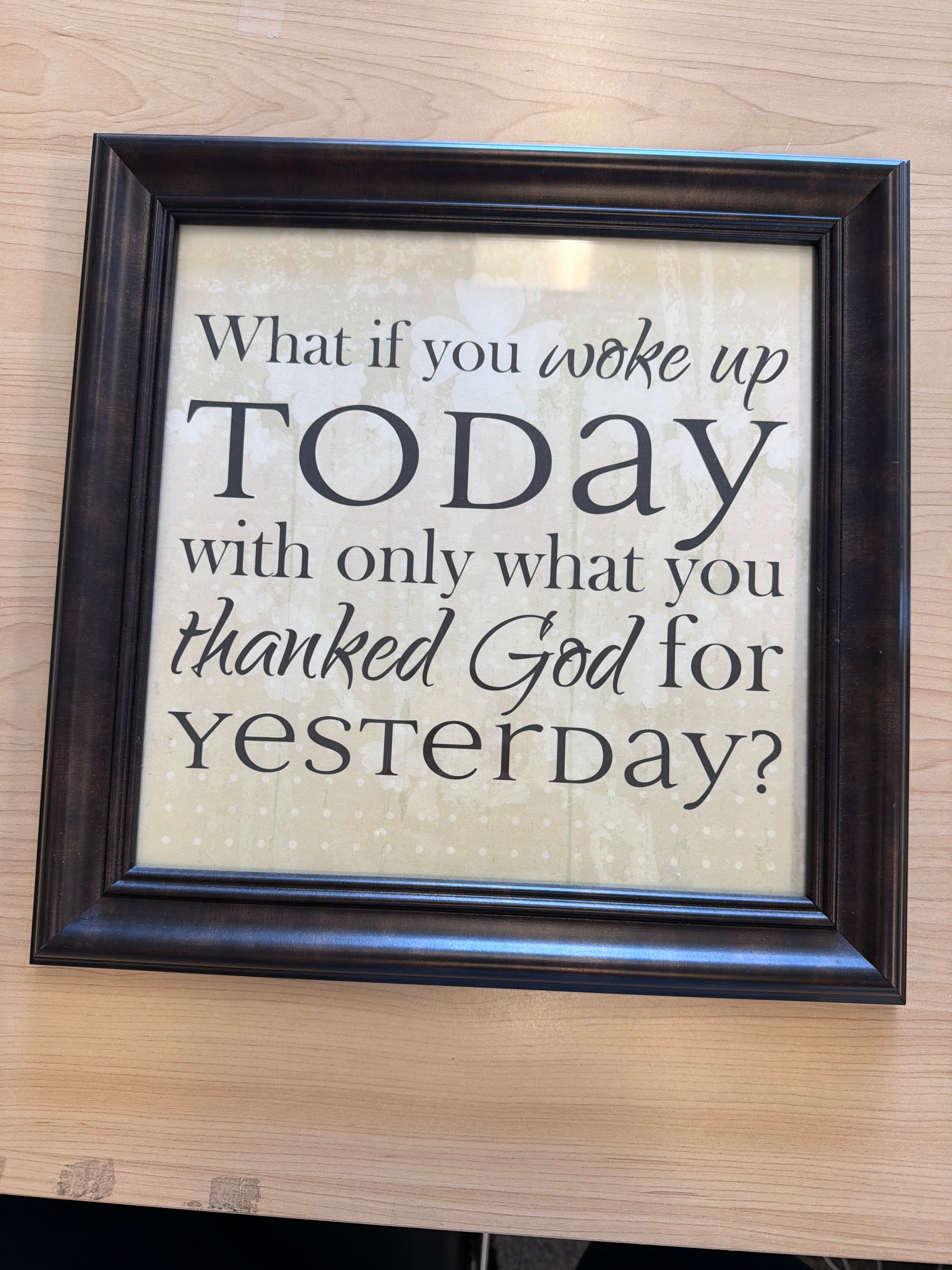What if sign