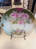 Germán porcelain plate roses