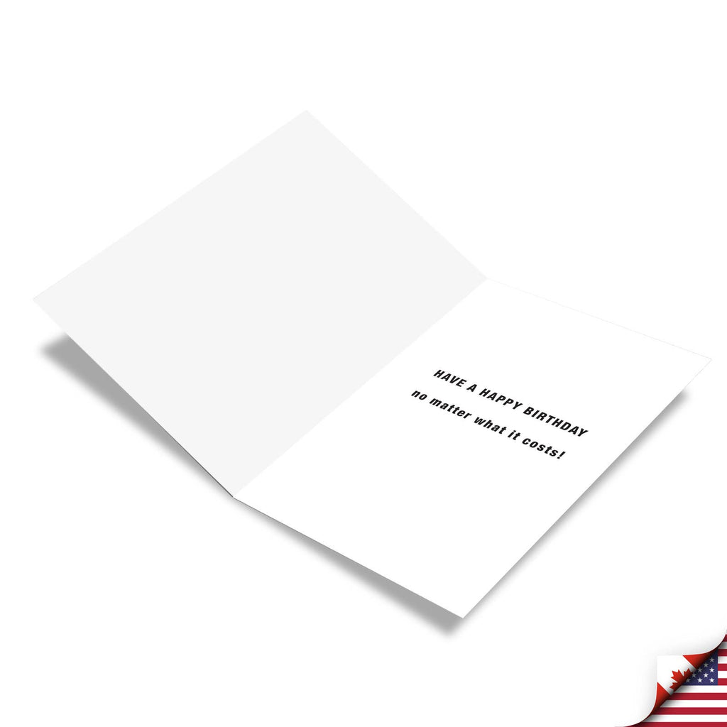Arm Leg Firstborn - Funny Birthday Greeting Card