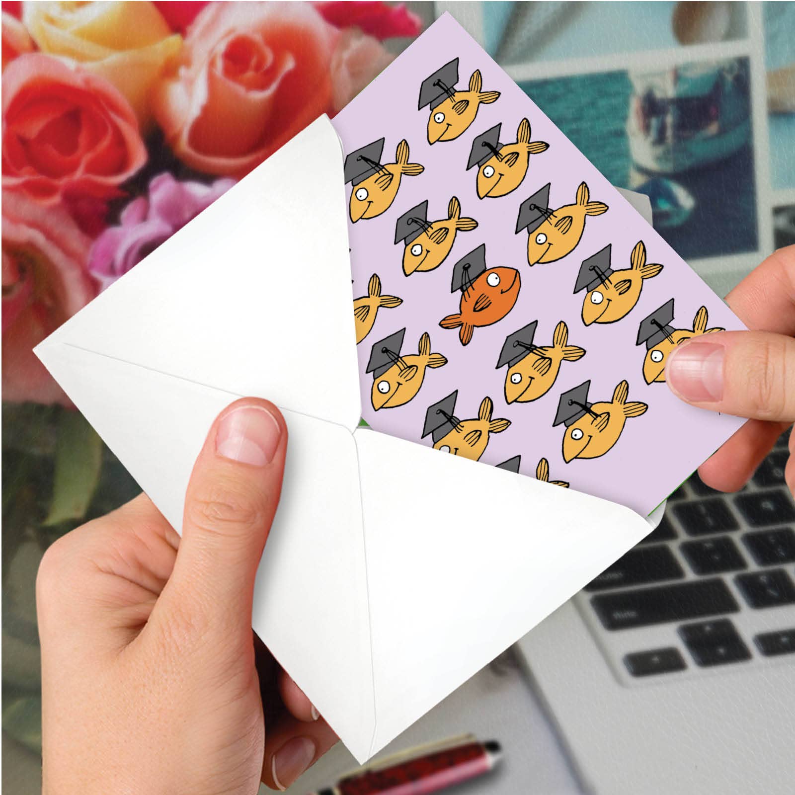 Graduation Card - Stand Out in Crowd
