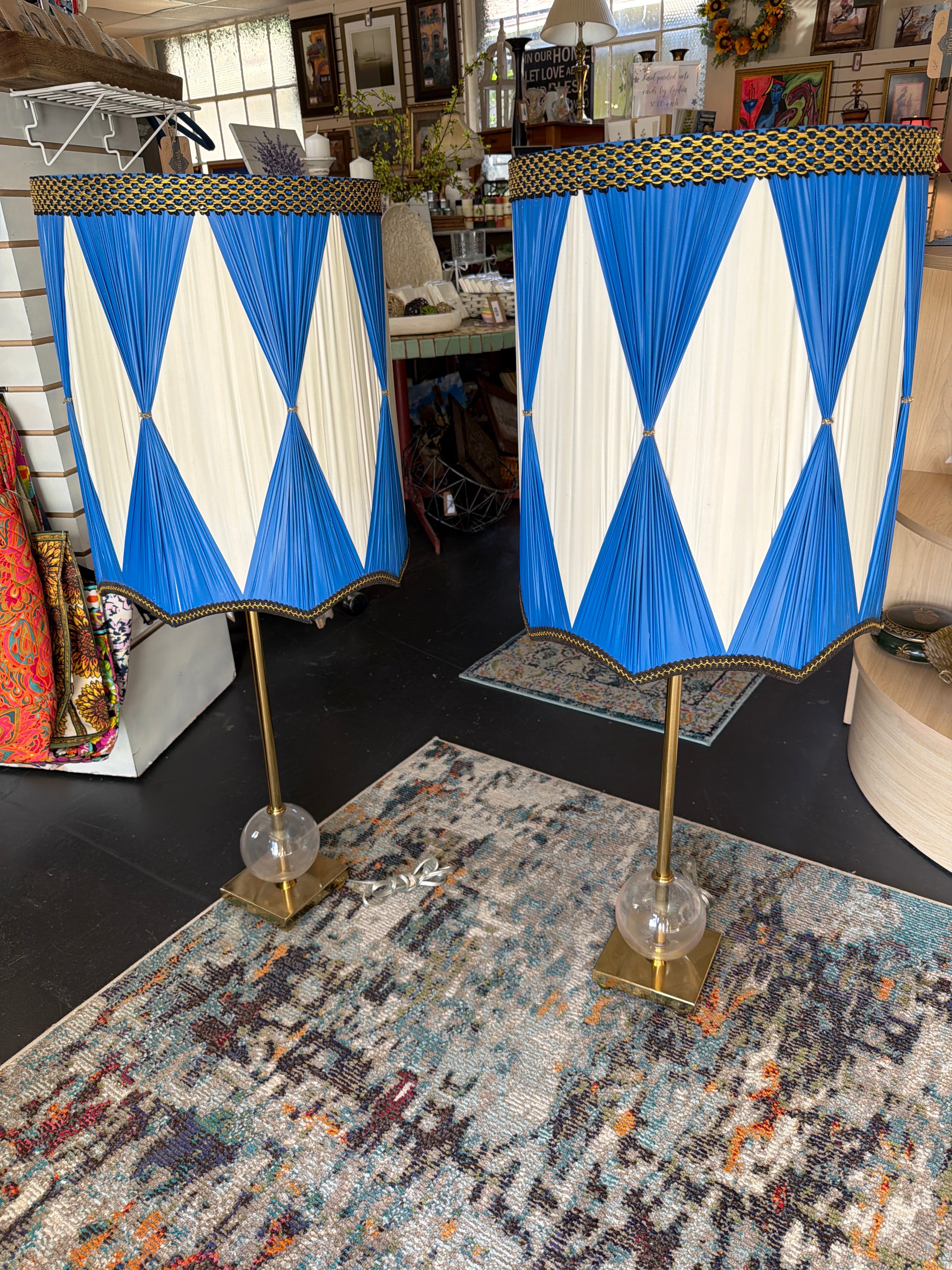 Pair of MCM Lamps
