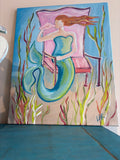 Mermaid Painting Original