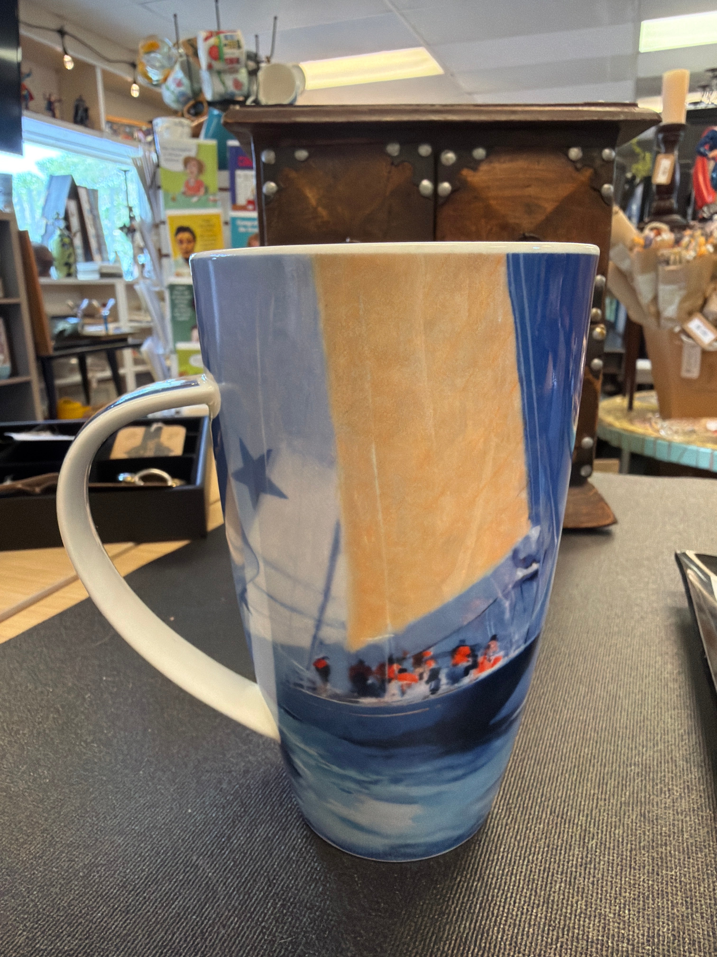Dunoon fine bone china mug- “Henley”