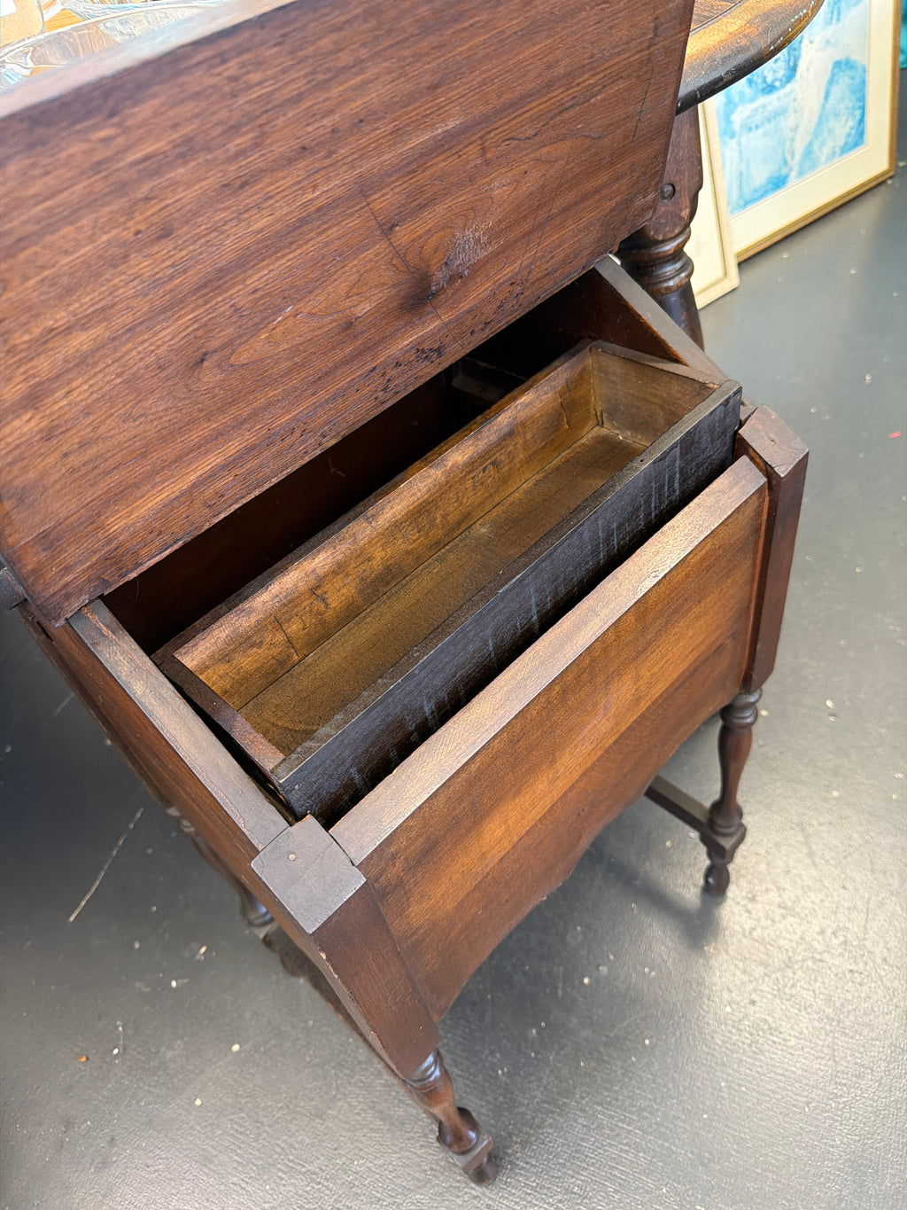 Antique Sewing Box