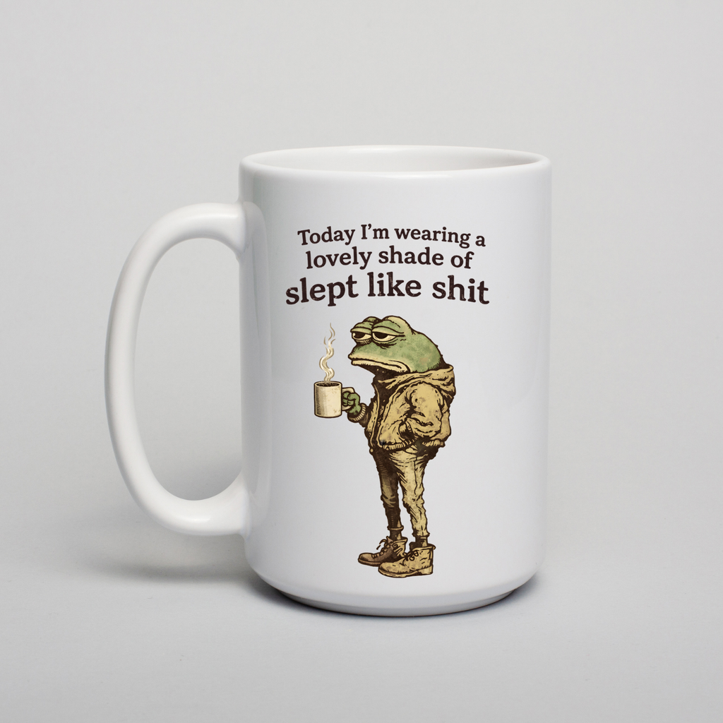 Today I am Wearing a Shade of, Grumpy Funny Mug Gift : 11oz