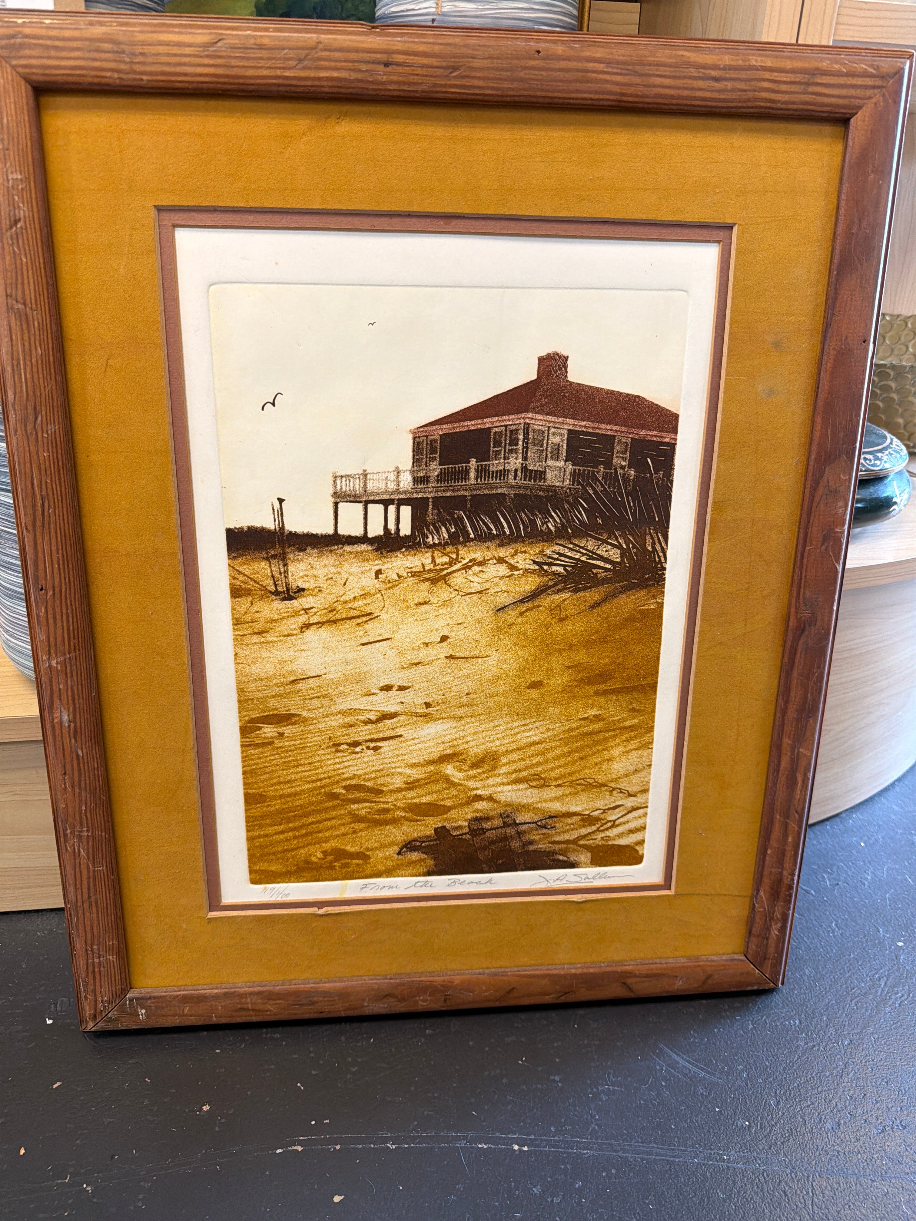 Original Painting- From the Beach
