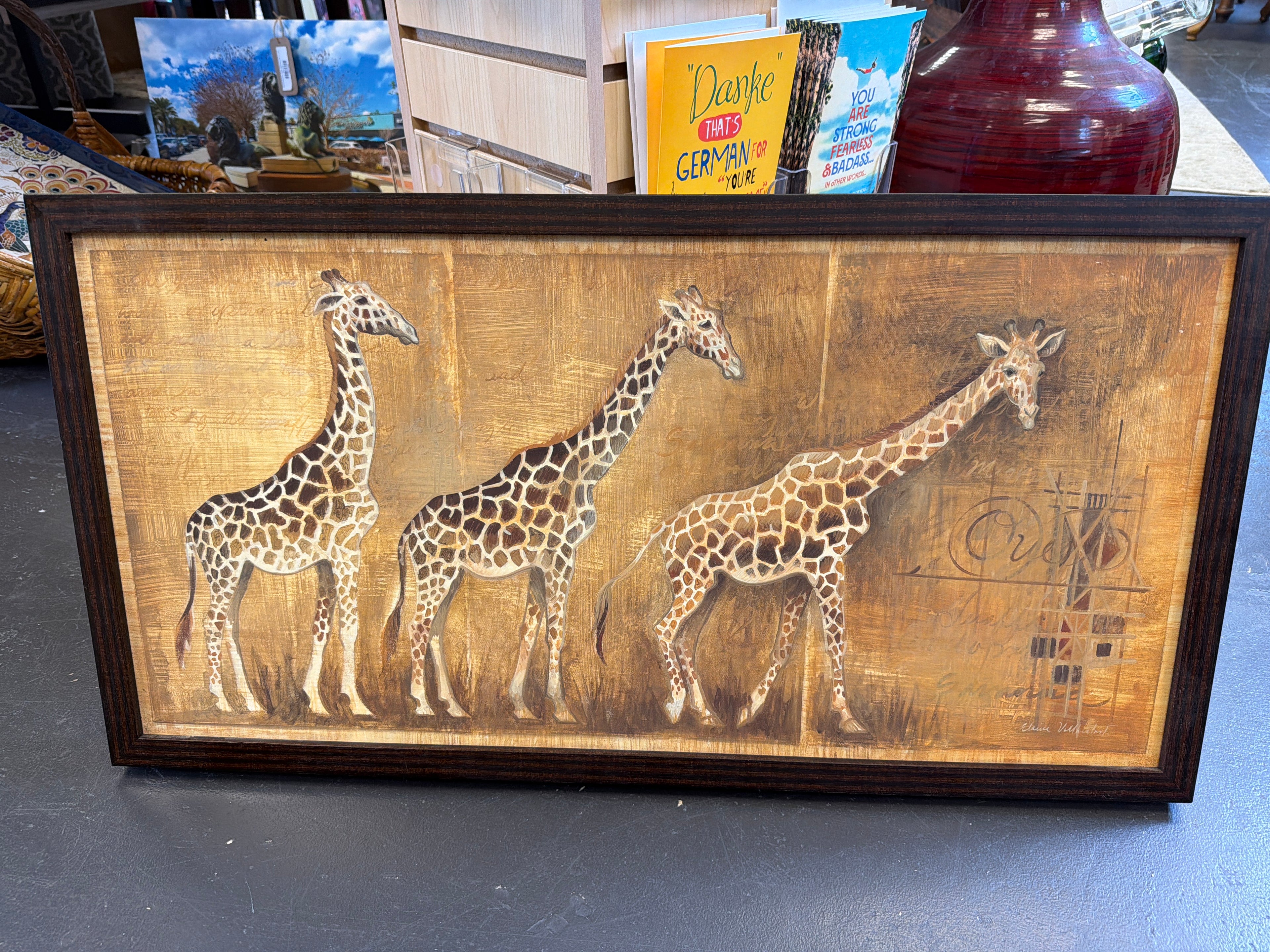 Giraffes- Elaine Vollherbst