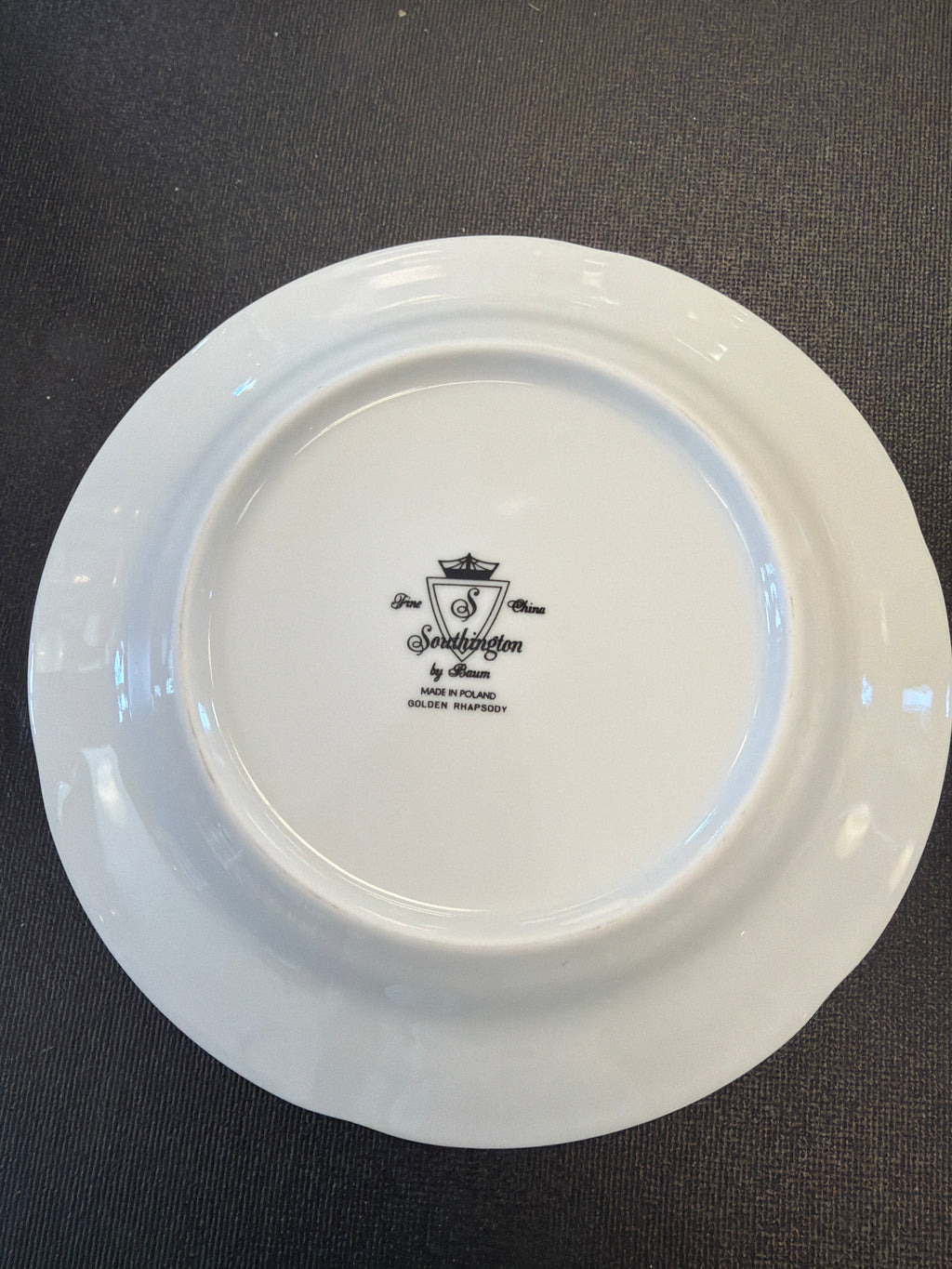Golden Rhapsody plates