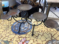 Vintage wrought iron candleholder