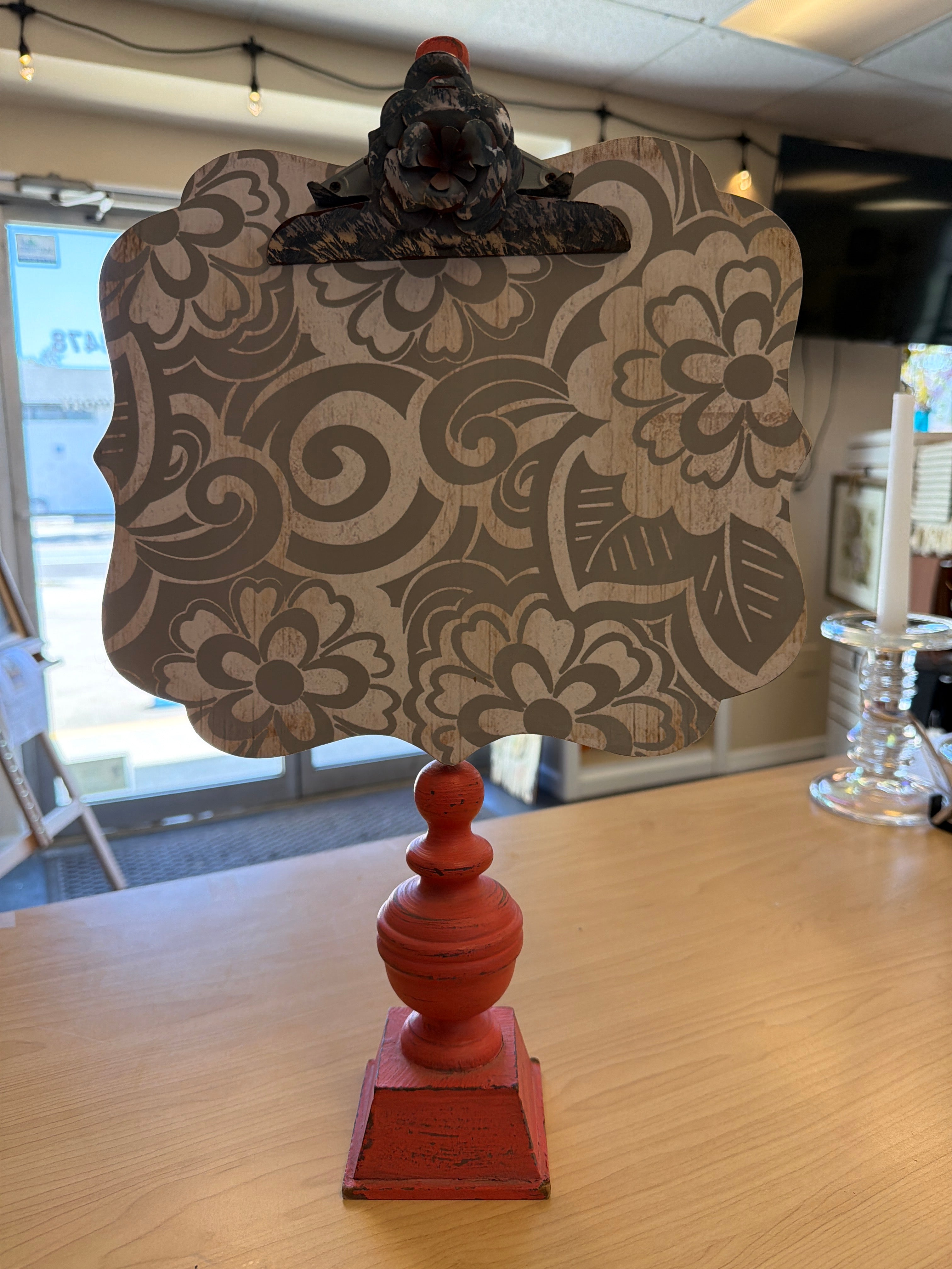 Decorative clipboard