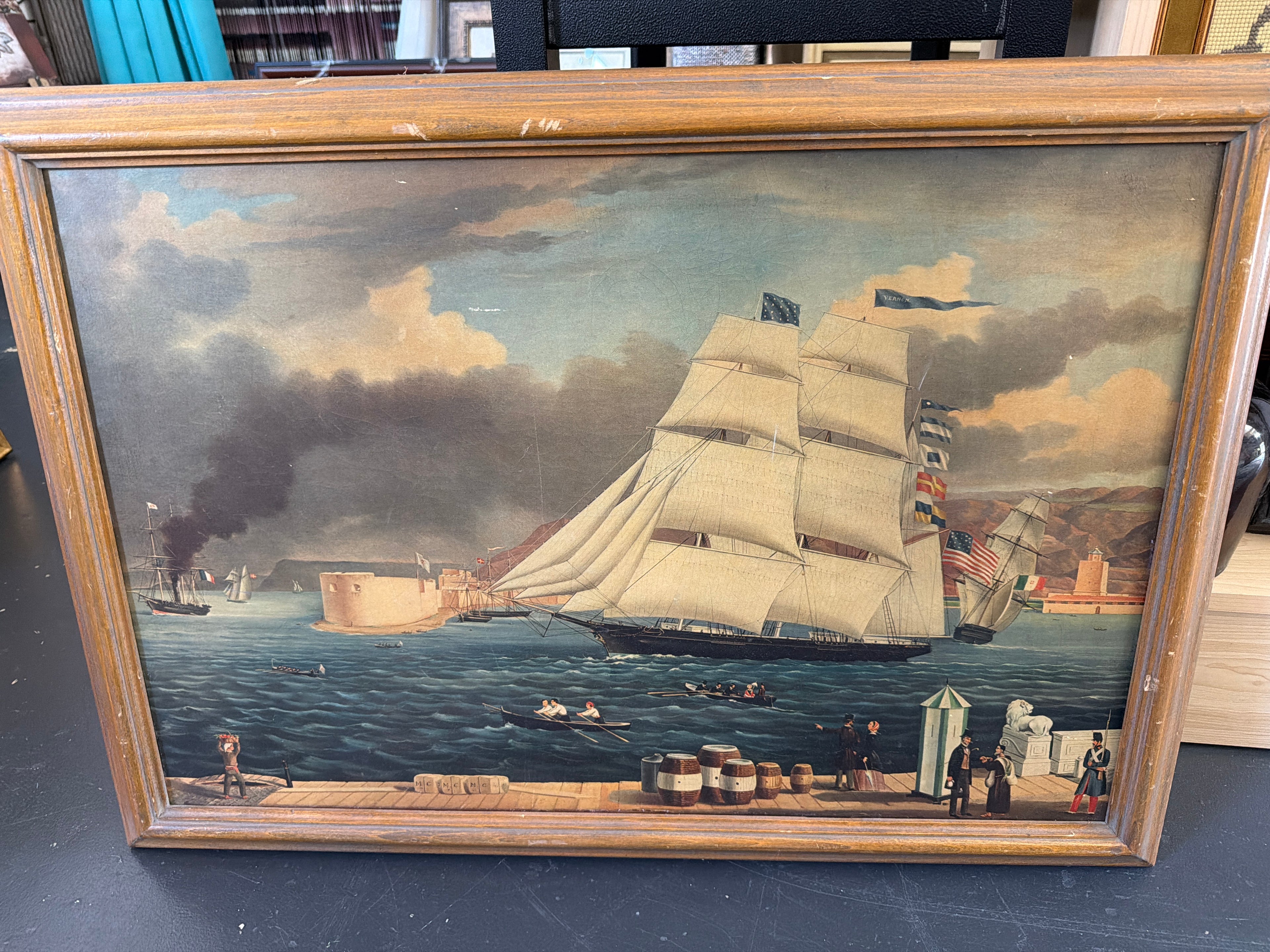 1927 Old Ironsides- Gordon Grant
