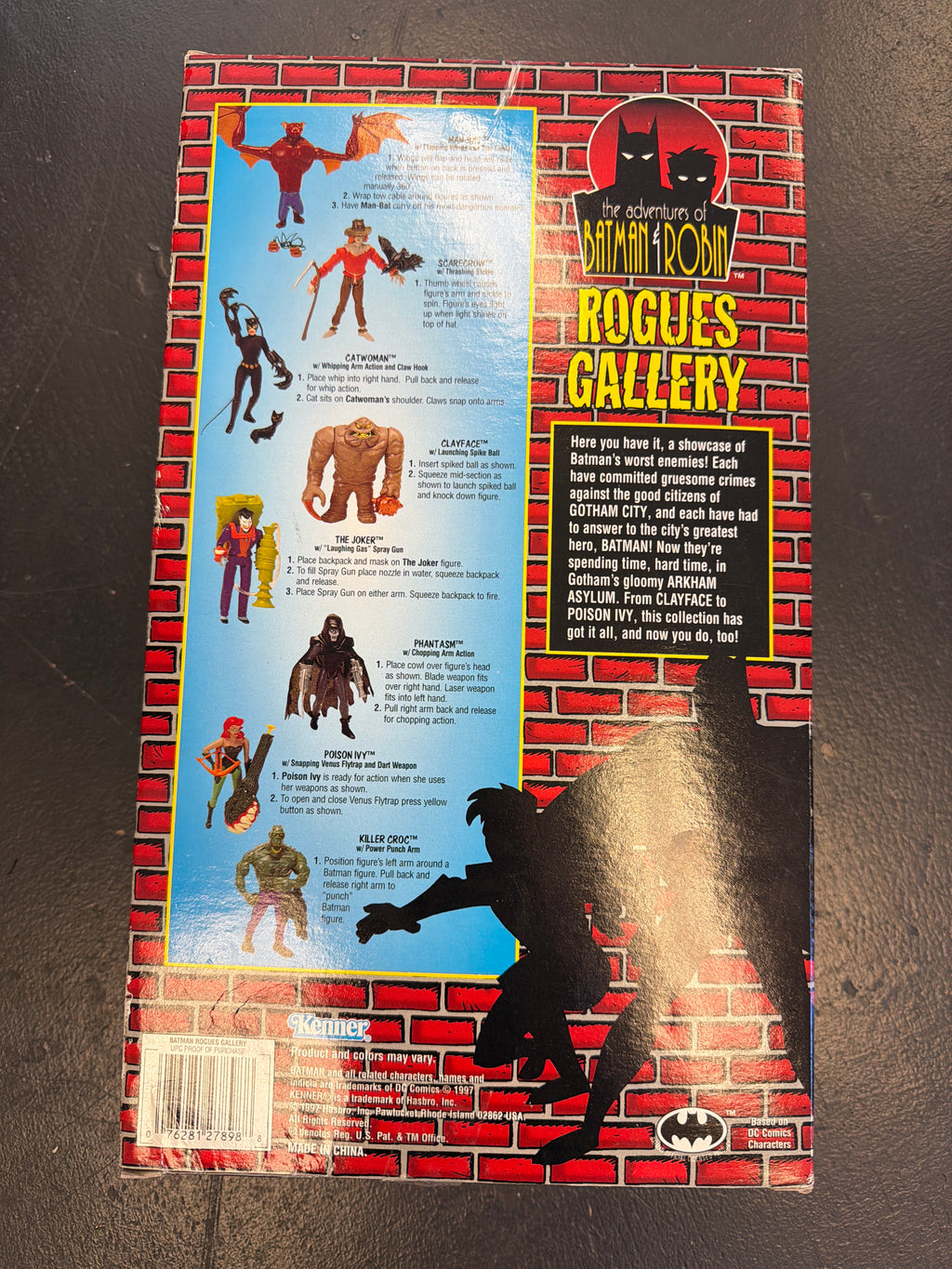 1996 Kenner "The Adventures of Batman & Robin" Rogues Gallery