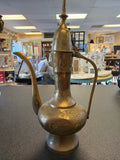Vintage brass ewer