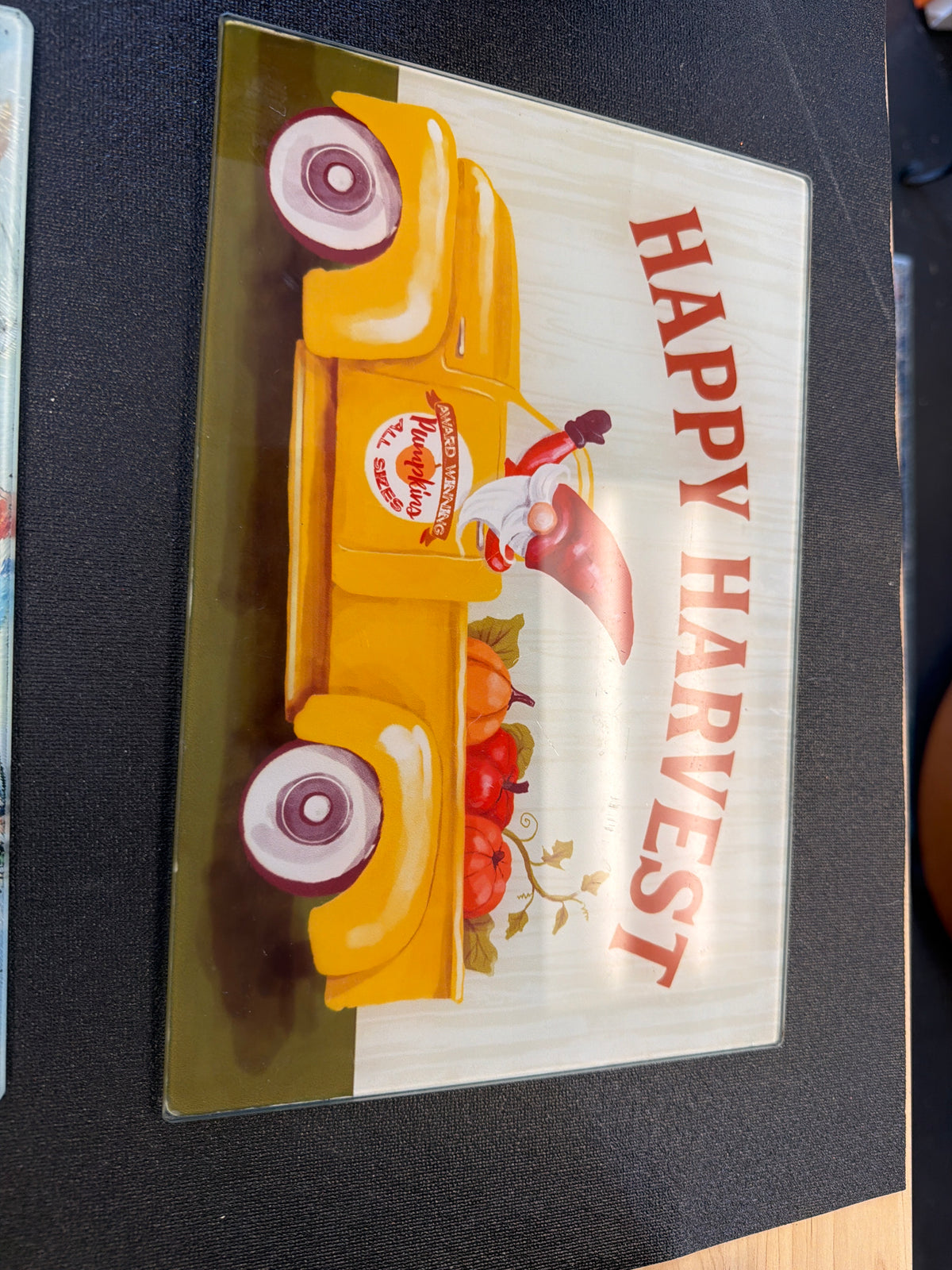 Happy Harvest Cutting Board