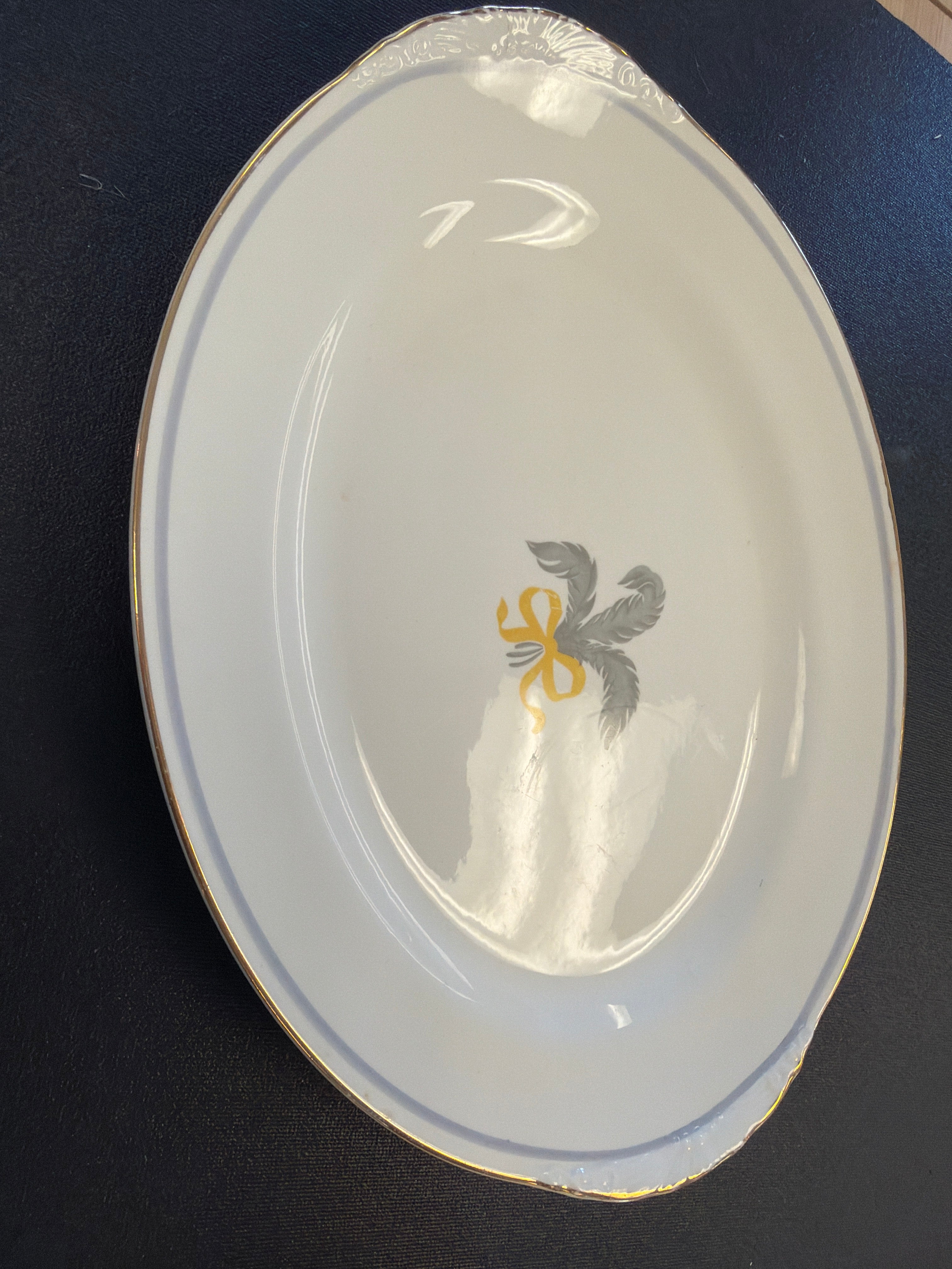 Syracuse China oval serving platter