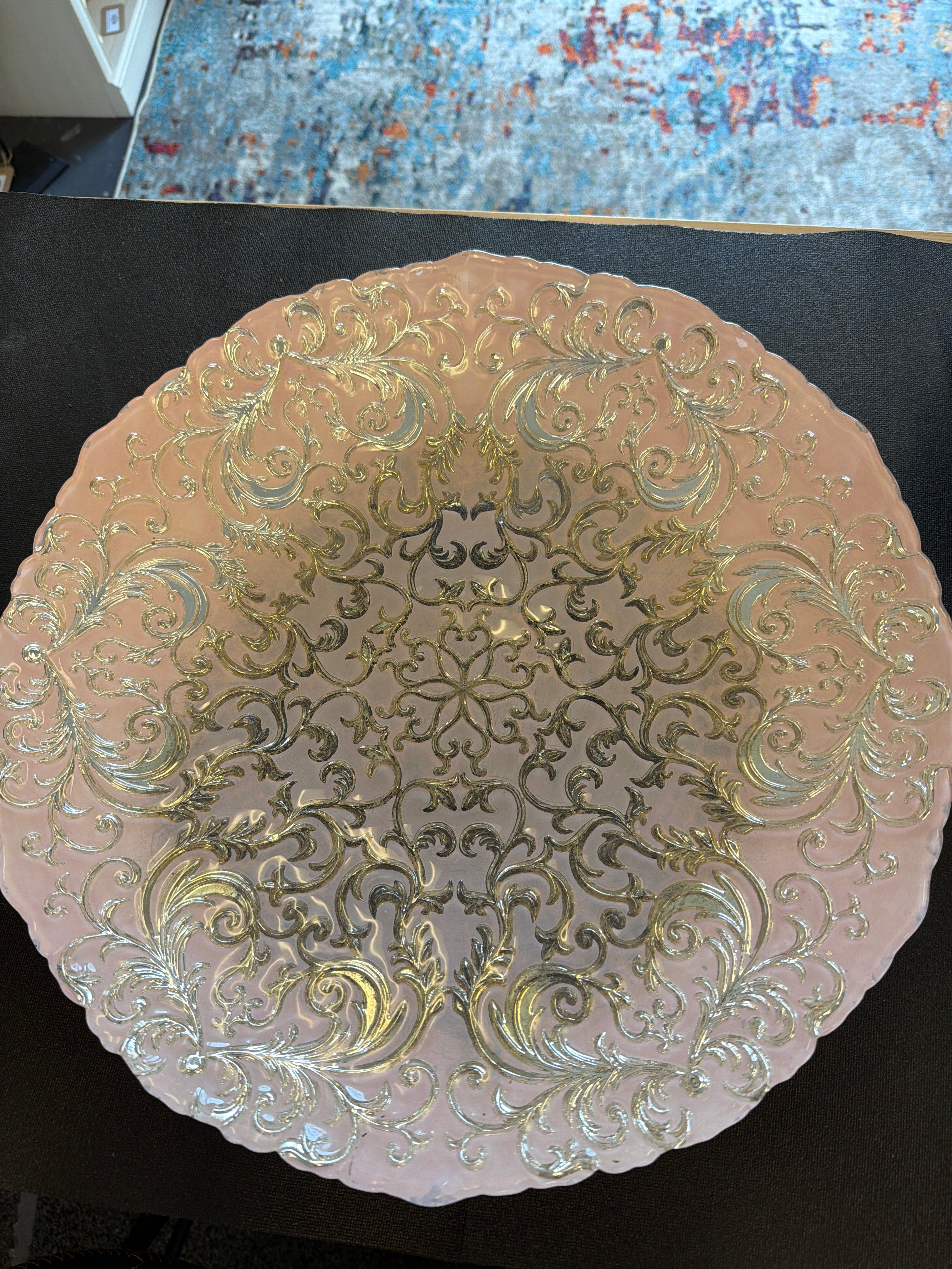 Turkish Pink Platter