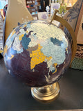 Blue globe