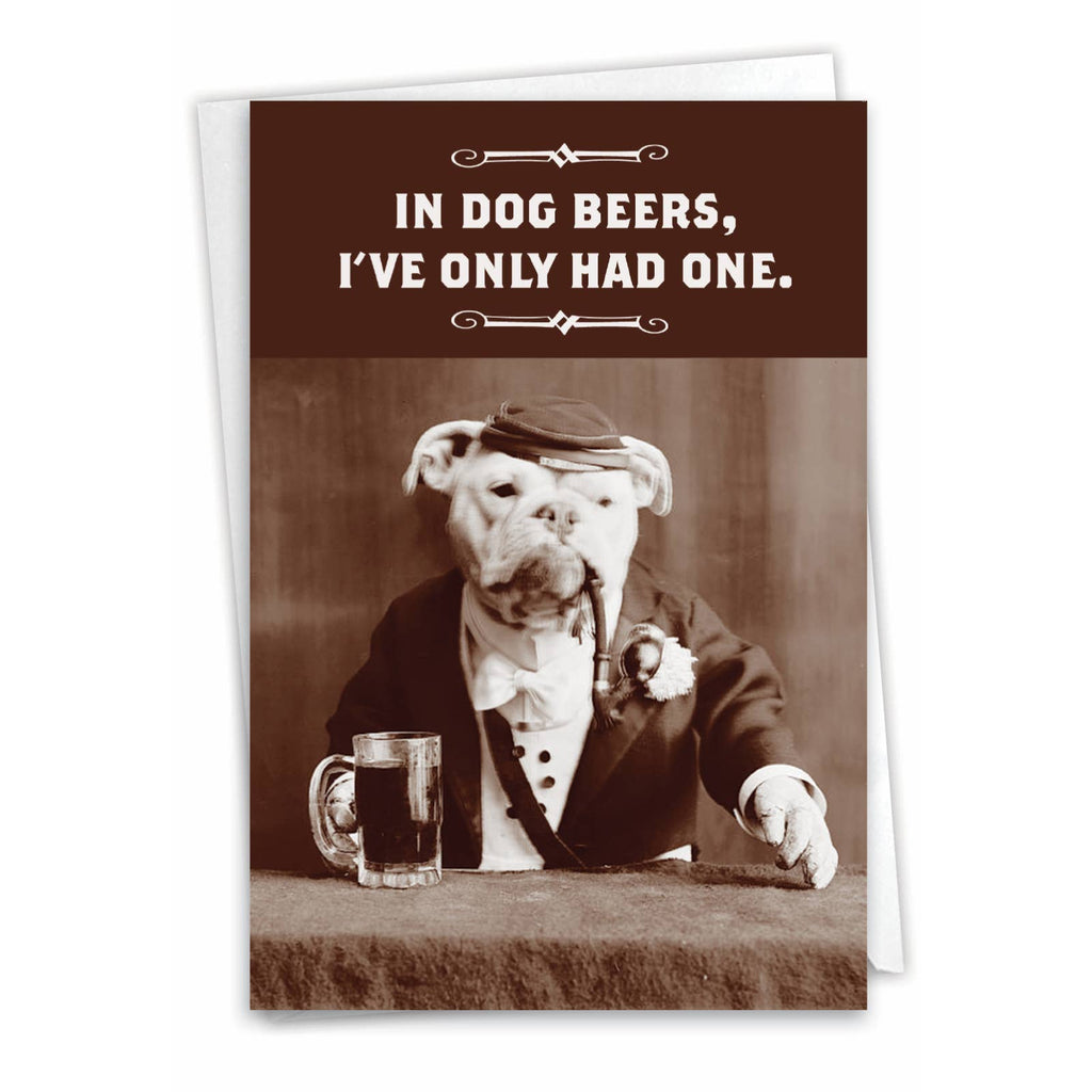Birthday Card  - Dog Beers
