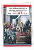 (1 Card) Constitution - Funny Birthday Greeting Card