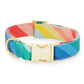 Over the Rainbow Dog Collar: Large