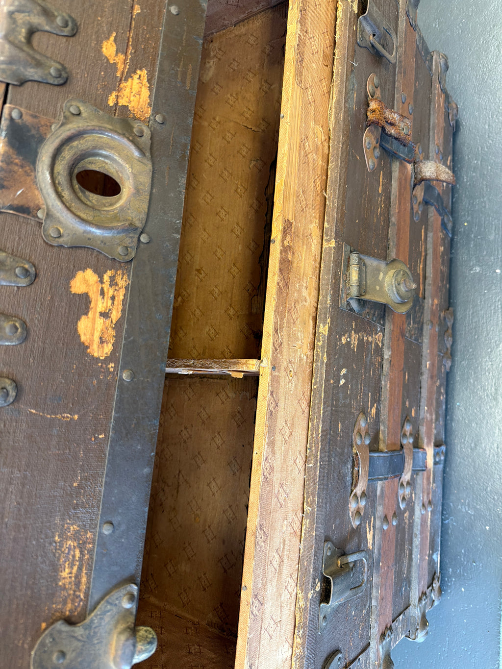 Antique Steamer Trunk