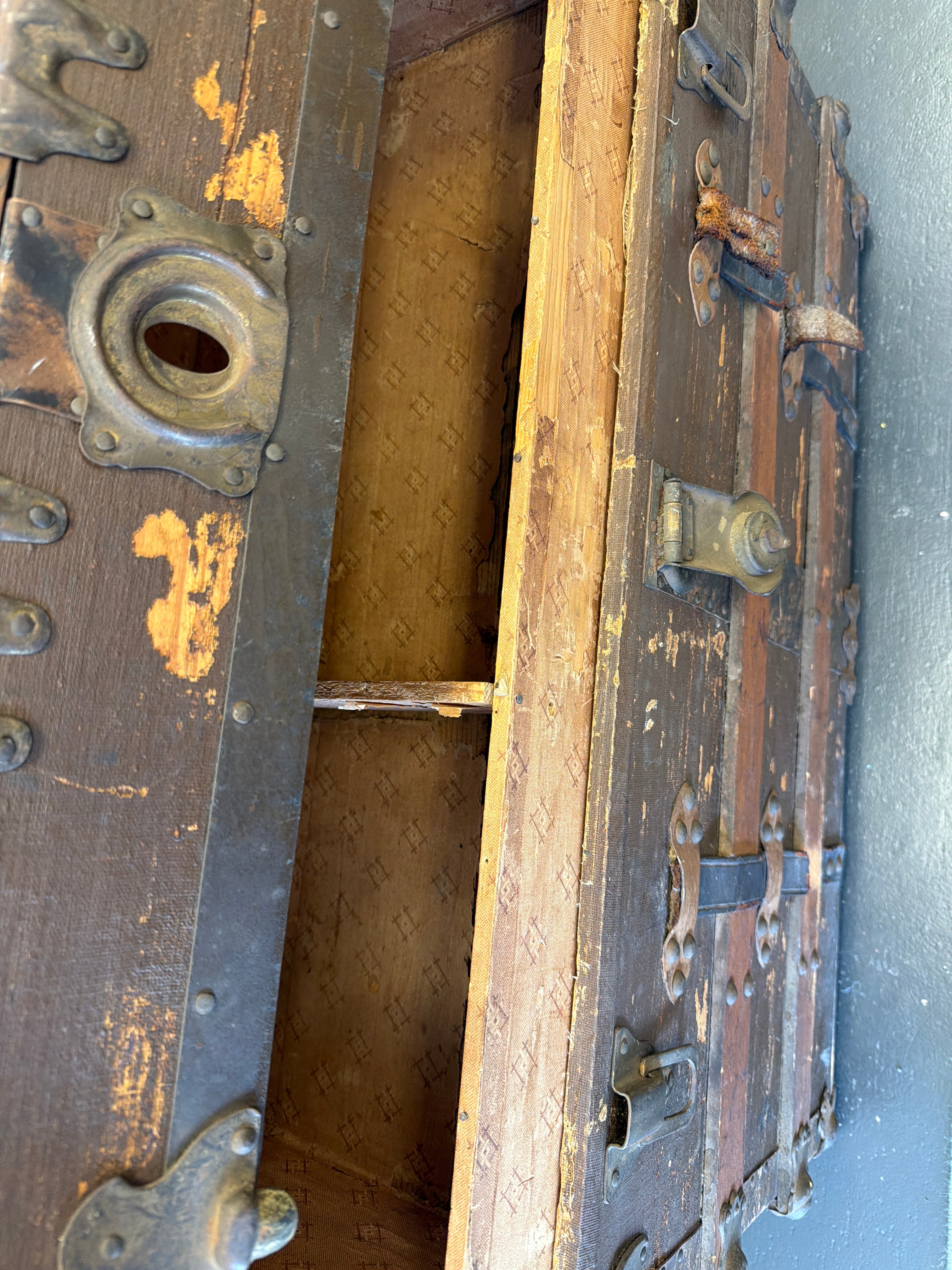 Antique Steamer Trunk