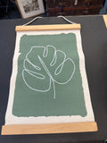 Monstera Wall Canvas