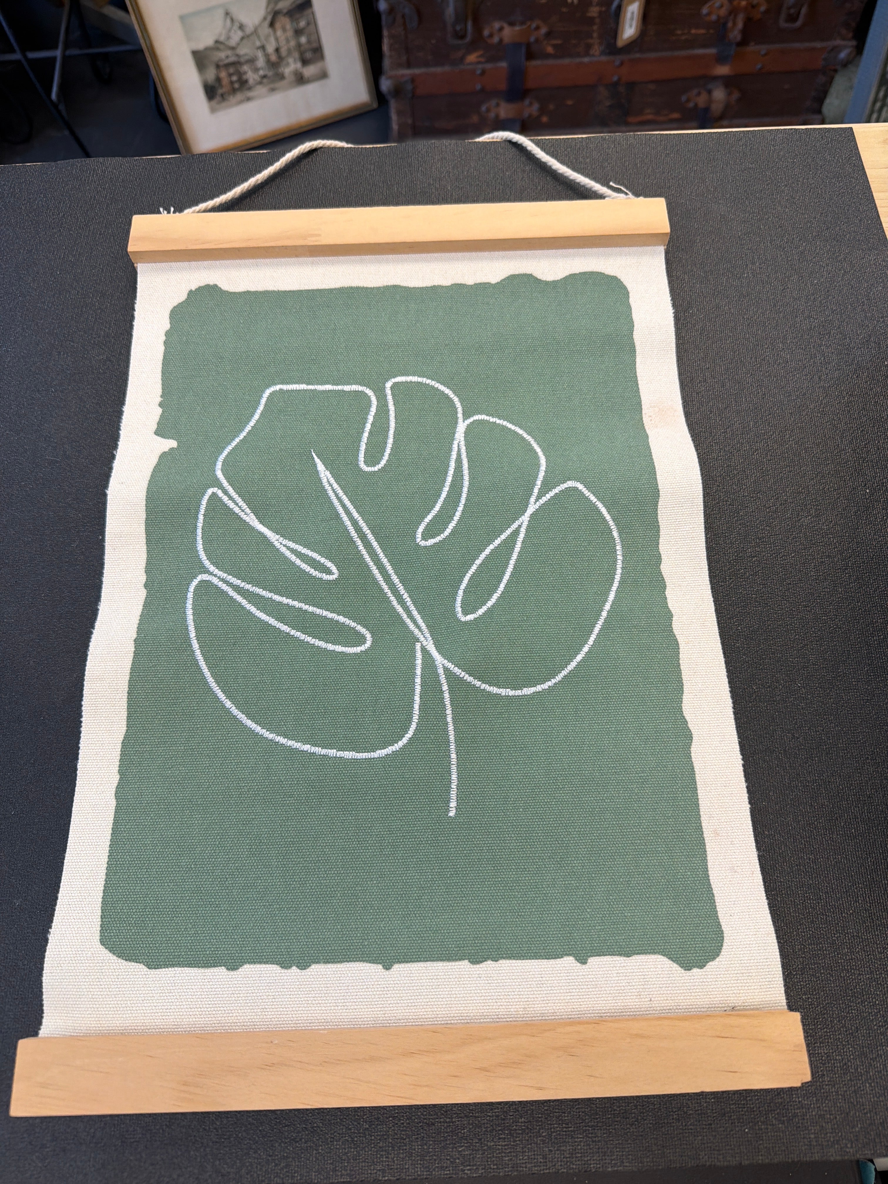 Monstera Wall Canvas
