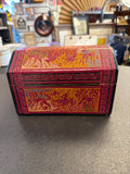 Olinalá lacquerware trunk/box from Guerrero, Mexico