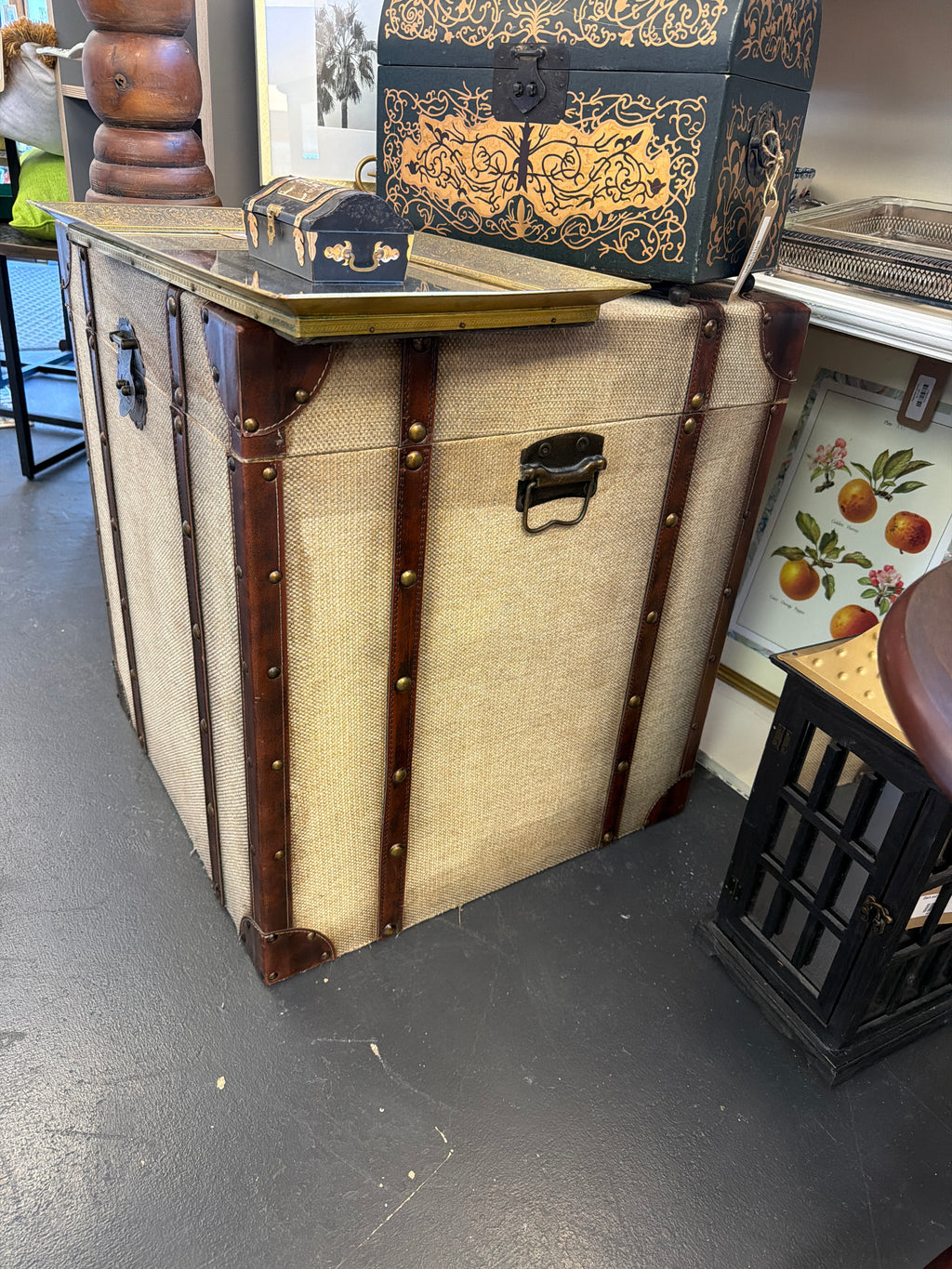 Large Steamer Trunk