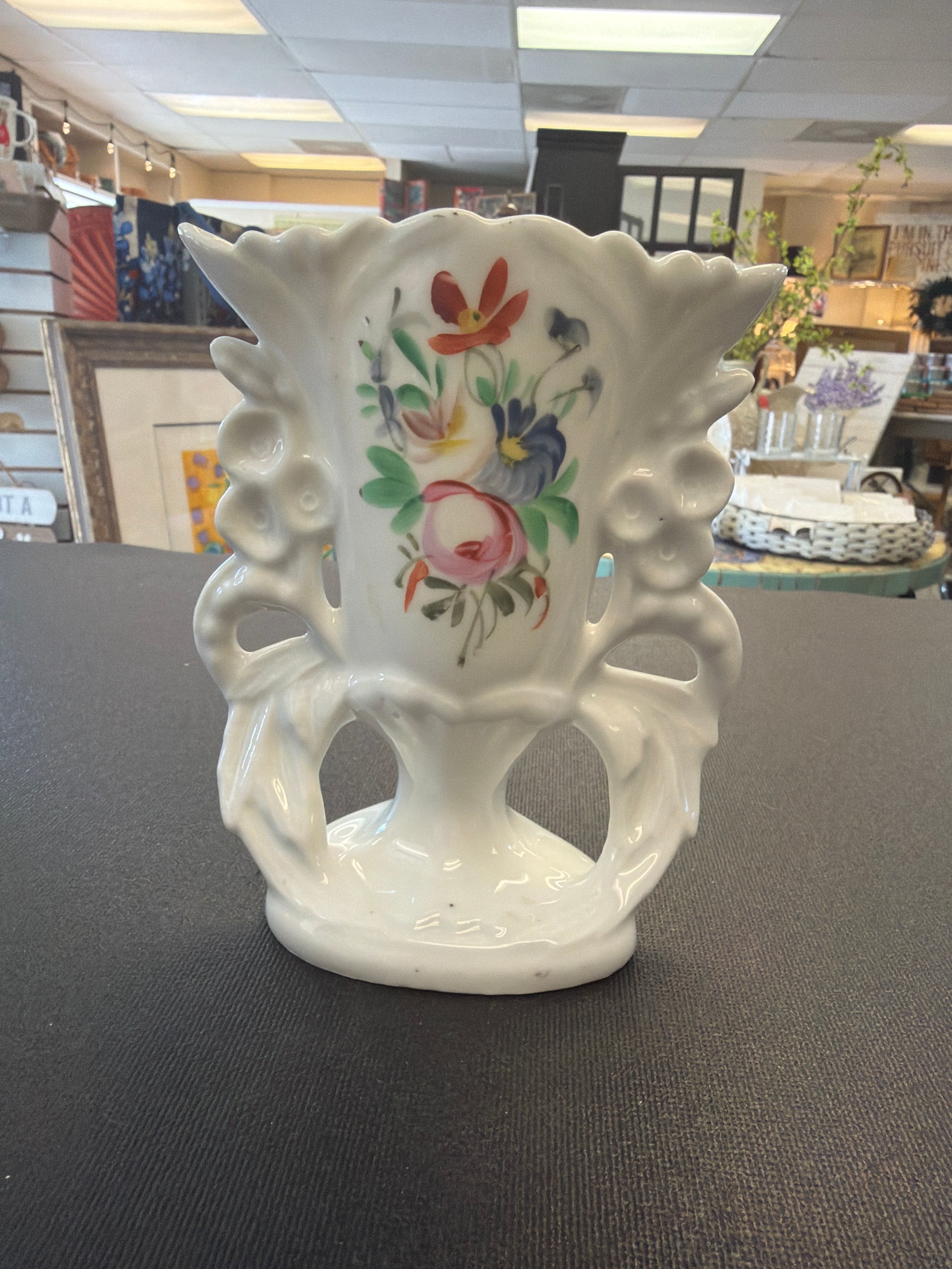 Antique French bridal vase