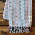 Spring Turkish Blanket - Rainbow Bright White