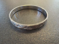 Silver bangle