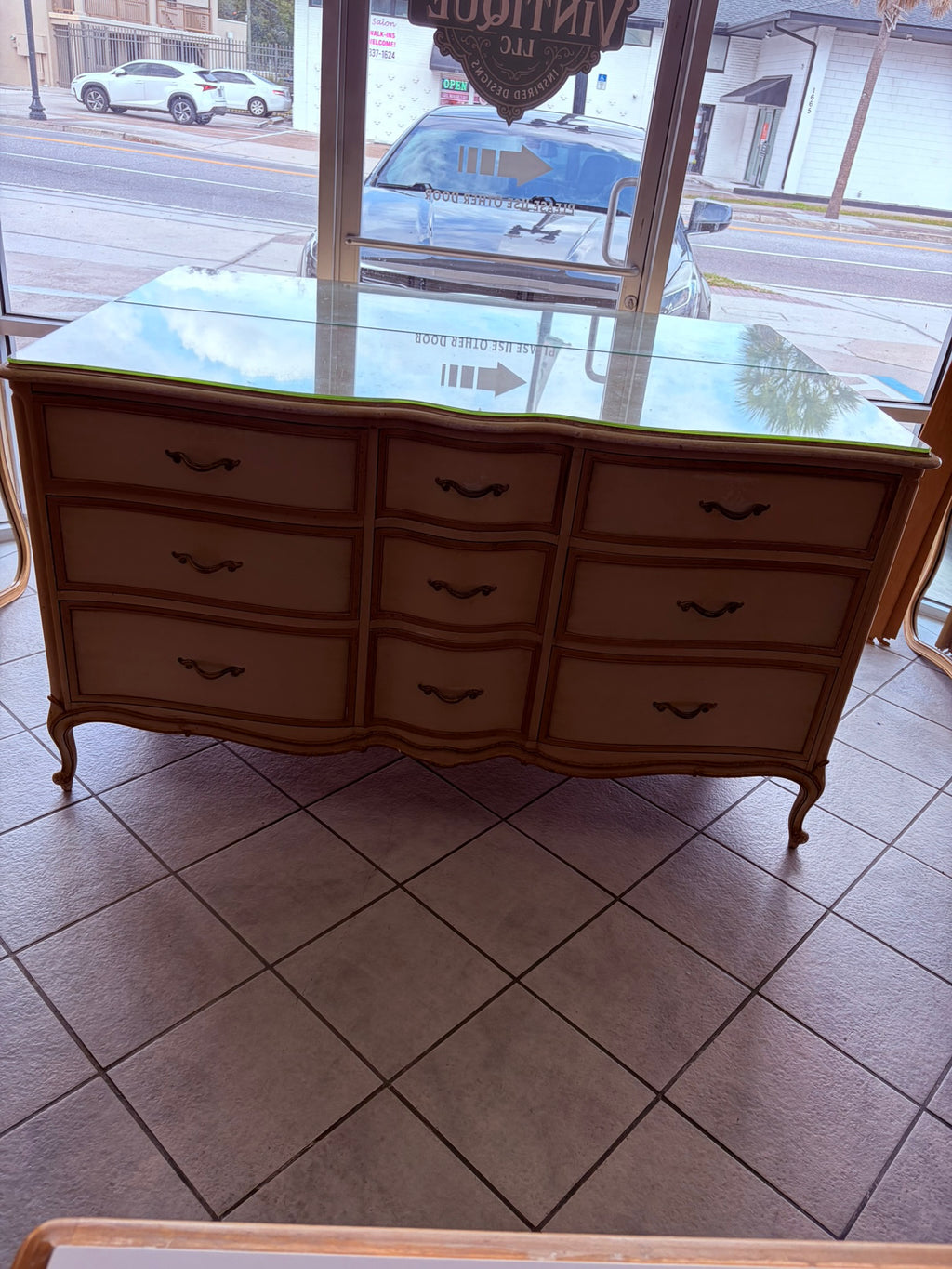 Drexel French Provincial Dresser with Mirror